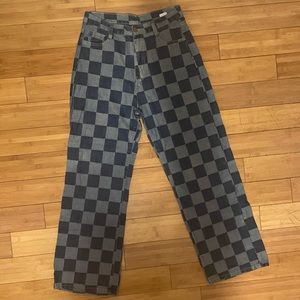 Patterned womens jeans